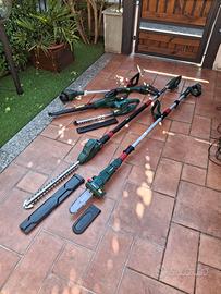 attrezzi giardino a batteria parkside
