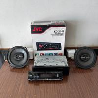 radio Jvc + casse Sony