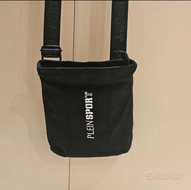 Borsa a tracolla uomo Plein sport nera