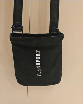 Borsa a tracolla uomo Plein sport nera