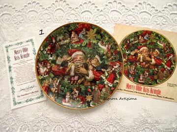 Piatto n.1 Victorian Christmas Natale The Hamilton