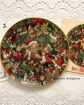 Piatto n.1 Victorian Christmas Natale The Hamilton