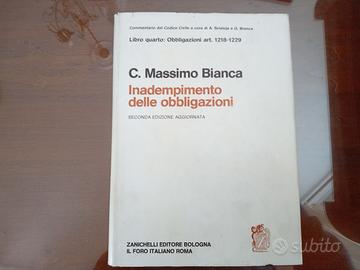 Inadempimento delle obbligazioni
C.Massimo Bianca