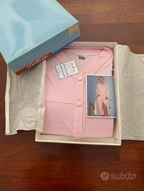Vestaglia donna rosa Bollicine nuova