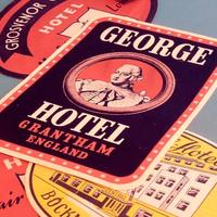 Etichette in carta Hotel, per valige, vintage