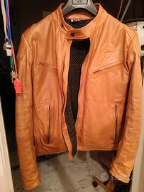 Giacca pelle moto 