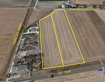 Terreno in Foggia via bivio napoli-troi