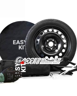Kit ruota ruotino di scorta per varie auto