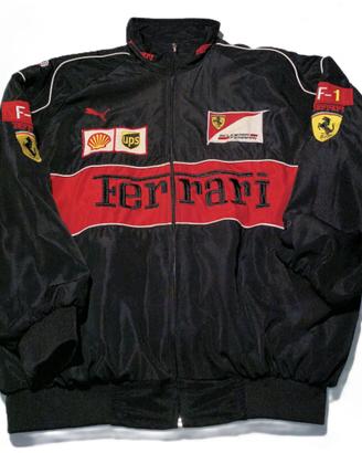 Giubbotto Puma Ferrari Nero Vintage L Unisex Ottim