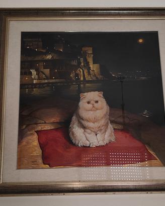 quadro del maestro Virginio Quarta "notturno"