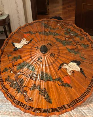 Ombrello cinese legno