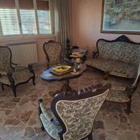salotto anni '60 con tavolino