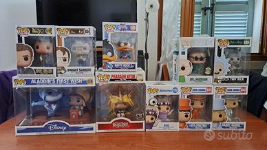 Funko Pop Vari (disney the office yu-gi-oh looney)