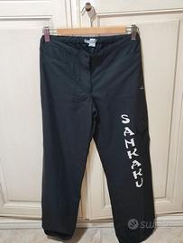 Domyos pantalone tuta nera donna tg S poliestere