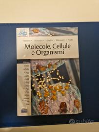 Libro biologia "molecole cellule e organismi"