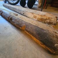 Vecchie travi in legno