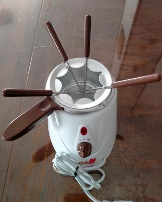 kit per fonduta di cioccolato elettrico mo