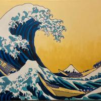 Quadro Onda di Hokusai