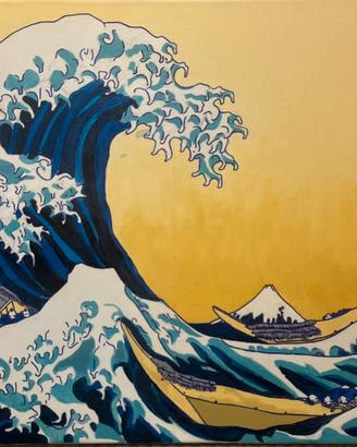 Quadro Onda di Hokusai