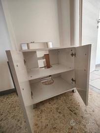 MOBILETTO SOTTO LAVABO COLORE BIANCO