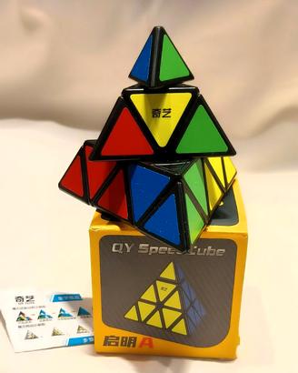 Piramide QI YI Rubbi Cubo Magico Velocità e fluidi