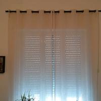 Tenda sabbia con bastone nero