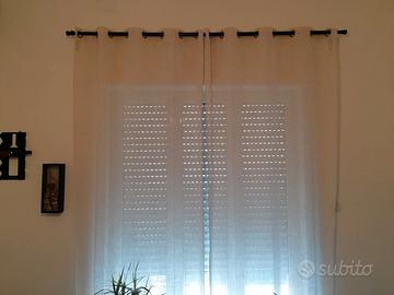 Tenda sabbia con bastone nero