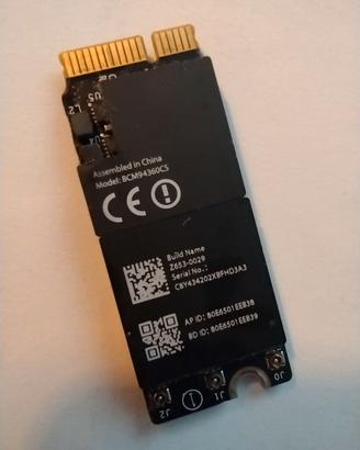 A1398 - Scheda WiFi AirPort per Apple MacBook Pro