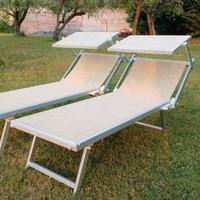 sdraio da spiaggia o piscina o giardino 