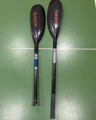 Pagaia Kajner 4L 750 in carbonio, divisibile
