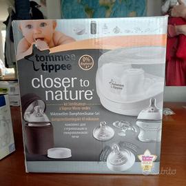 Kit sterilizzatore biberon a vapore e microonde