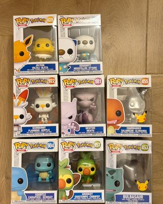 Lotto Funko Pop Pokemon e Singoli