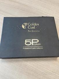 Golden Curl 5P set Arricciacapelli  5 barre