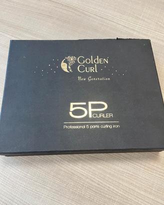 Golden Curl 5P set Arricciacapelli  5 barre