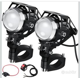 Faretti LED moto nuovi 
