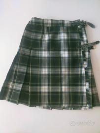 Kilt gonna scozzese bambina 5 anni fatto a mano