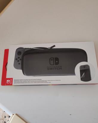 Custodia Nintendo Switch + pellicola schermo