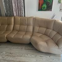 Divano in pelle shilouette chateau d’ax