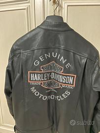 Giubbino Harley Davidson in pelle
