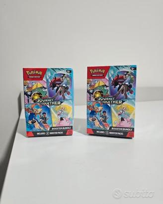 2 booster bundle Pokemon Journey Together SEALED