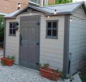 Casetta da giardino PVC