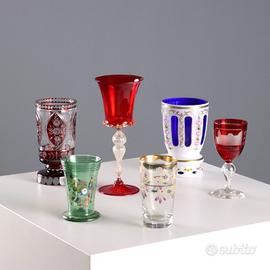 Gruppo di Sei Bicchieri - XIX - XX Secolo