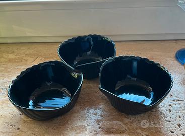 Set tre contenitori vintage Arcoroc