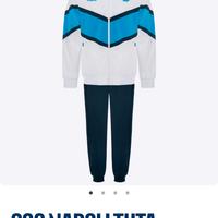 Tuta SSC.NAPOLI POLYSTRETCH Bianca 