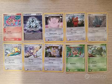 lotto carte pokemon vintage 
