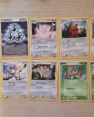 lotto carte pokemon vintage 