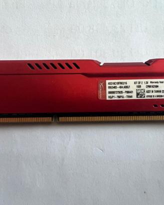 Kingston HyperX Fury 8GB DDR3 1600MHz CL10 HX316C1
