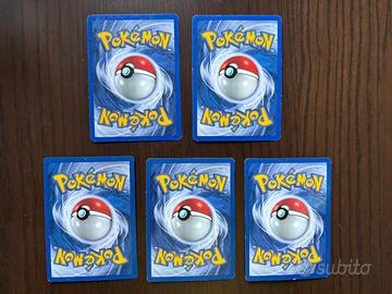 Lotto 5 carte Pokémon Set Jungle Fossil italiano p - Collezionismo In ...