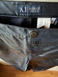 Pantalone simil-pelle Armani Jeans