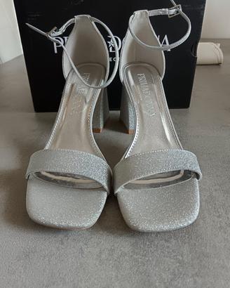  Sandalo donna con tacco